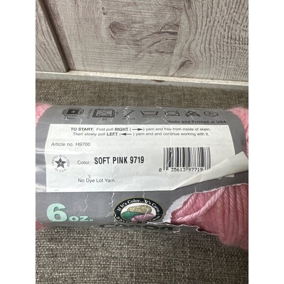 Mainstays & Caron Simply Soft Acrylic Yarn Bundle Mixed Lot Black Pink Burgundy - Picture 14 of 15